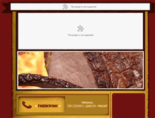 Tablet Screenshot of lechoneriaedgar.com